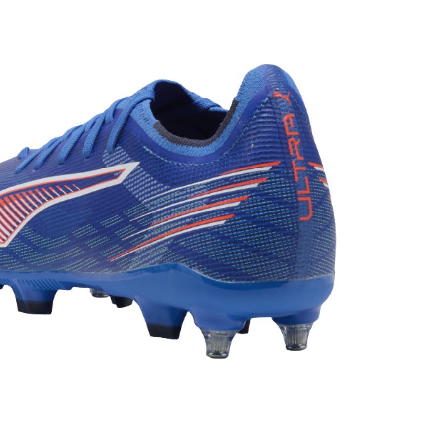 Ultra 6 Match SG Untamed Hybrid Rugby Boots Soft Ground Blue and Orange - Puma