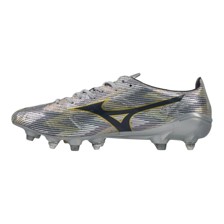 Alpha II Japan Mix Rugby Boots with Hybrid Studs for All Ground Types - Mizuno