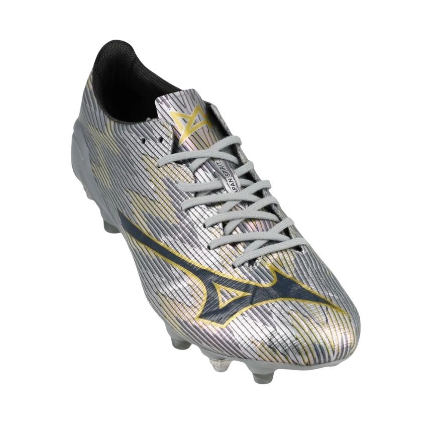 Alpha II Japan Mix Rugby Boots with Hybrid Studs for All Ground Types - Mizuno