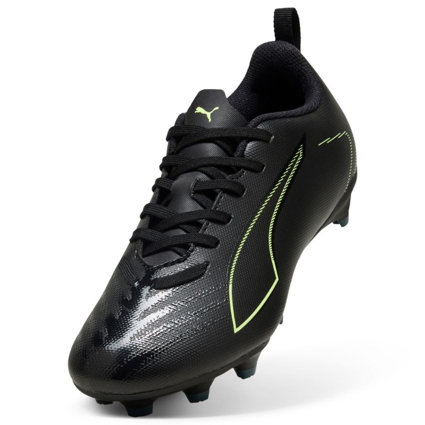 Ultra 6 Play FG/AG Rugby Boots Kids Molded Studs Black - Puma