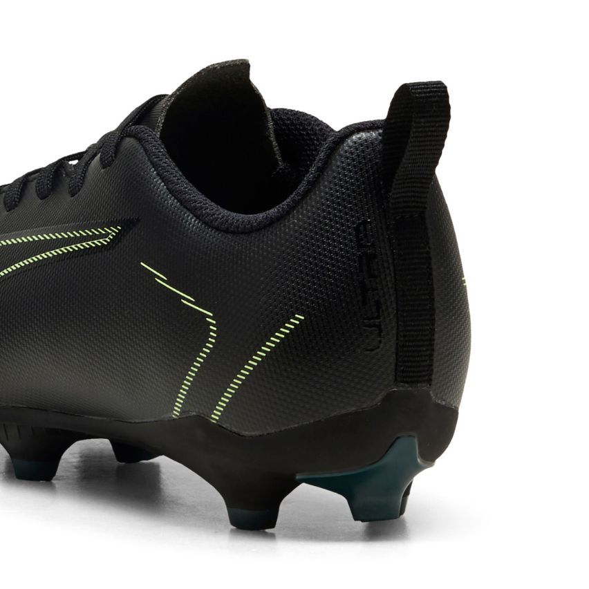 Ultra 6 Play FG/AG Rugby Boots Kids Molded Studs Black - Puma