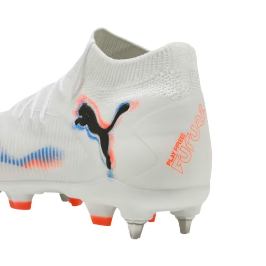 Rugby Shoes Future 8 Pro MxSG Hybrid Studs All Ground White Red - Puma