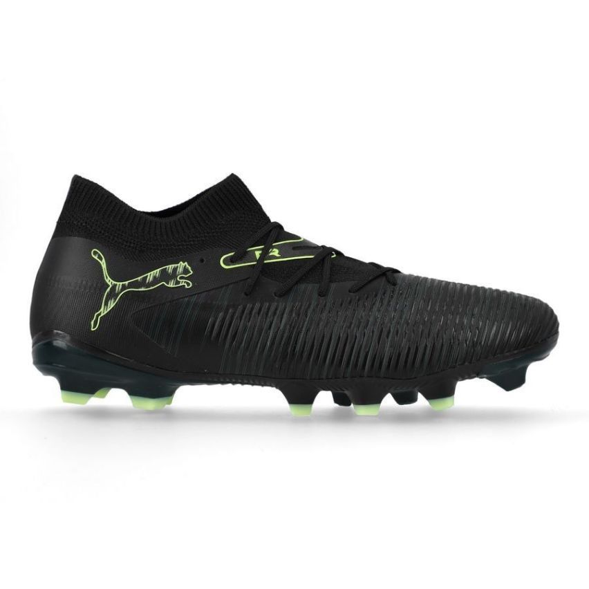 FUTURE 8 MATCH FG/AG Molded Rugby Boots firm / artificial ground Black/Green - Puma