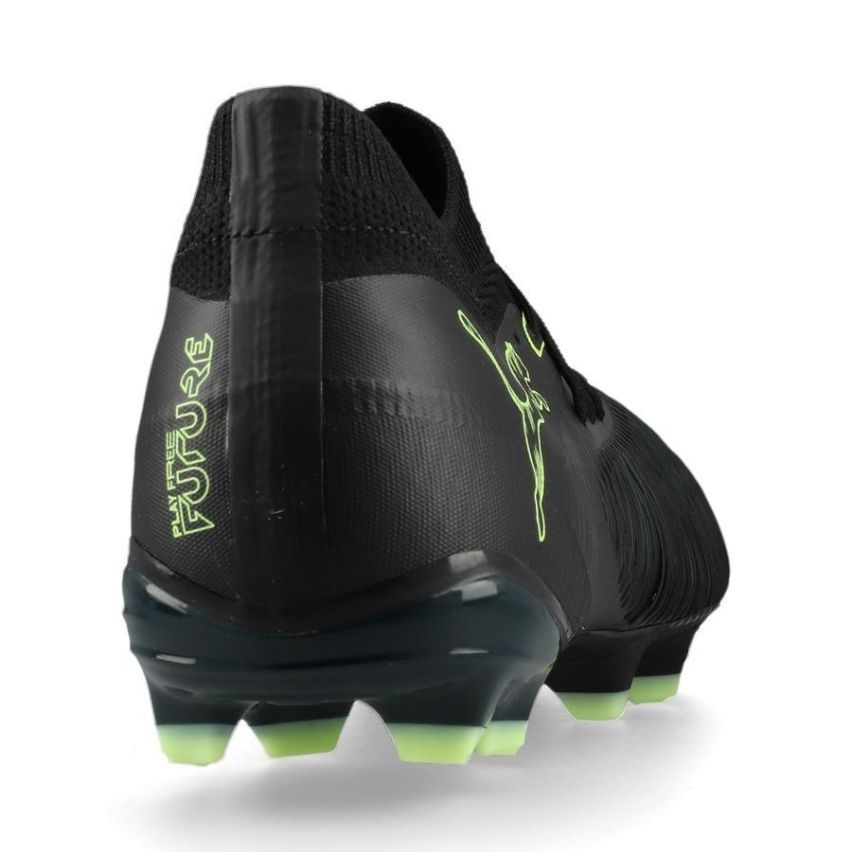 FUTURE 8 MATCH FG/AG Molded Rugby Boots firm / artificial ground Black/Green - Puma