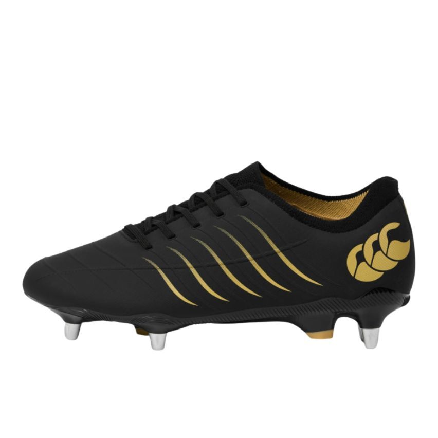 Rugby Shoes PHOENIX 2.0 PRO SG Hybrid Studs Soft Ground Black - Canterbury