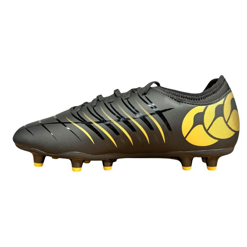 Phoenix 2.0 Team FG Rugby Boots Molded Firm Ground Black - Canterbury