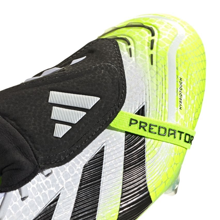 Predator Hybrid Elite SG Rugby Boots - White Yellow - Adidas