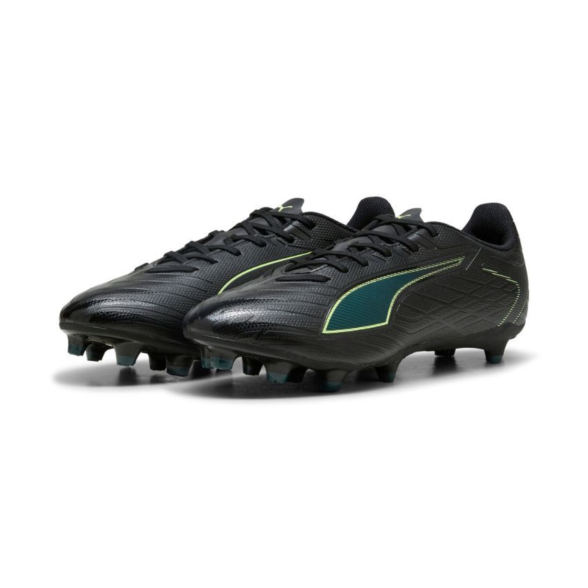 Ultra 6 Play FG/AG Rugby Boots Molded Studs Dry Pitch/ Mixed Black Unisex - Puma