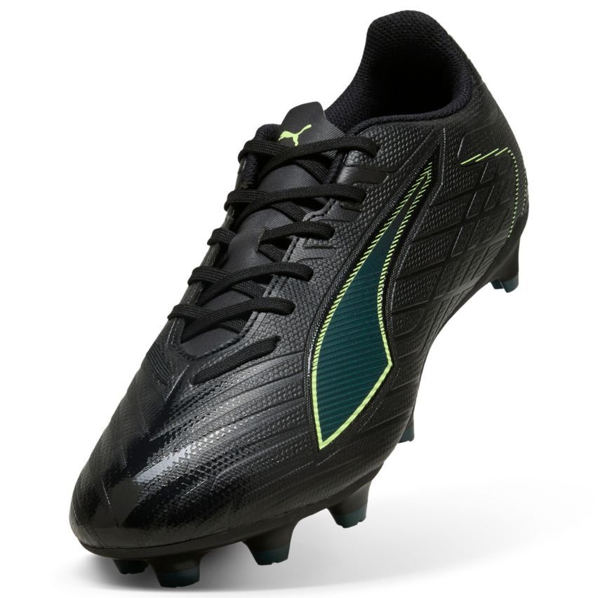 Ultra 6 Play FG/AG Rugby Boots Molded Studs Dry Pitch/ Mixed Black Unisex - Puma