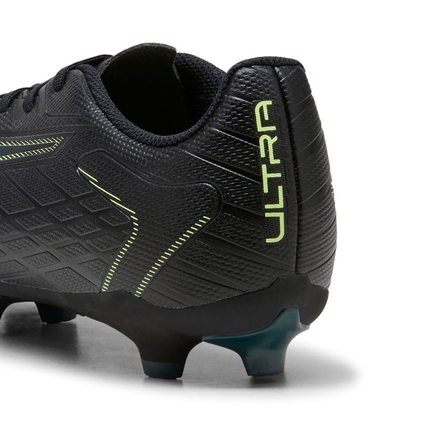 Ultra 6 Play FG/AG Rugby Boots Molded Studs Dry Pitch/ Mixed Black Unisex - Puma