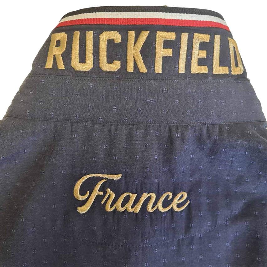 Long Sleeve Shirt France Navy Blue - Ruckfield