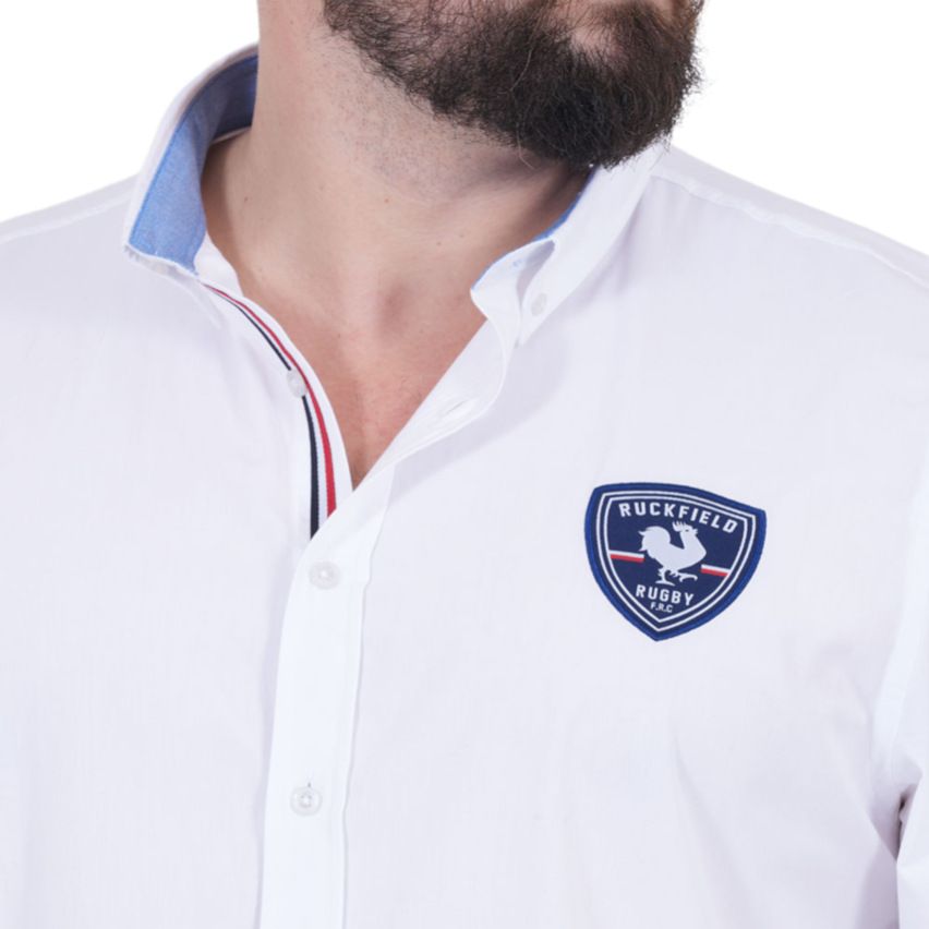 Long Sleeve Shirt Le French White - Ruckfield