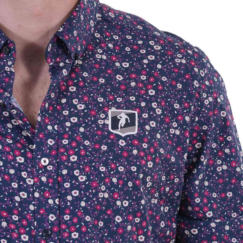 Rugby Long Sleeve Shirt Club Ruckfield Floral - Ruckfield