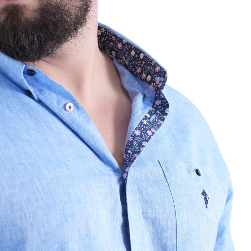 Rugby Long-Sleeve Shirt Rugby Club Blue - Ruckfield