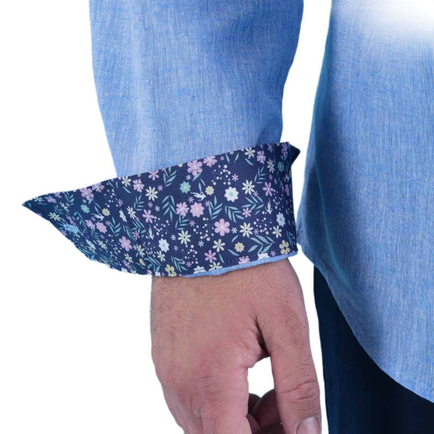 Rugby Long-Sleeve Shirt Rugby Club Blue - Ruckfield