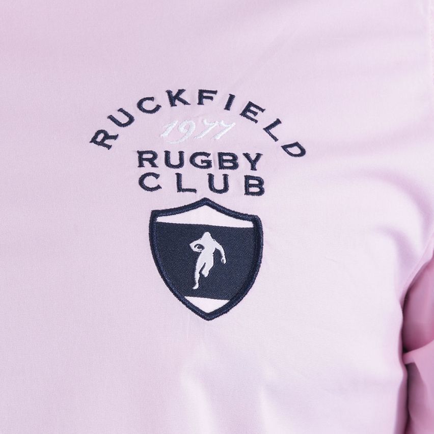 Short-Sleeved Pink Rugby Club Shirt - Ruckfield