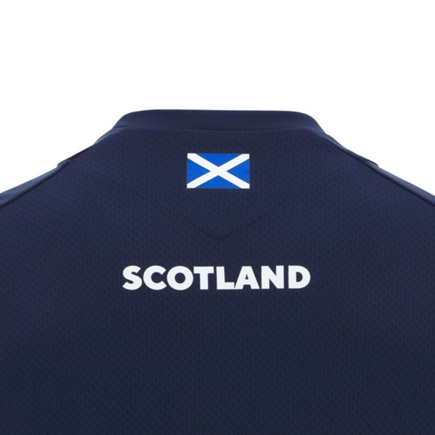 Scotland Rugby Training Vest 2025/2026 Navy - Macron