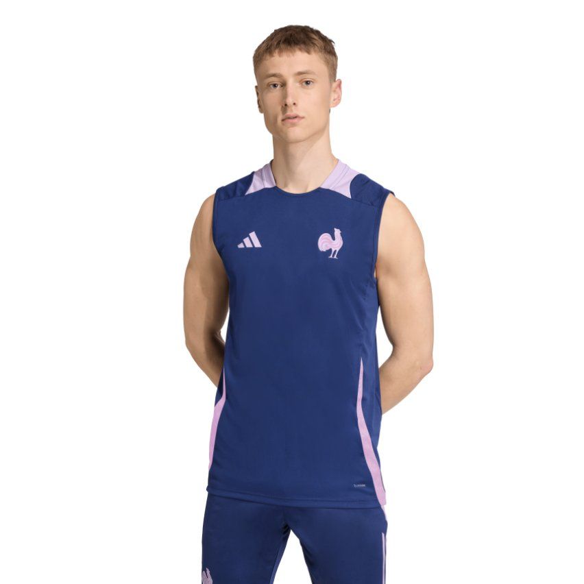 France 2025/2026 Sleeveless Rugby Jersey Men - Adidas
