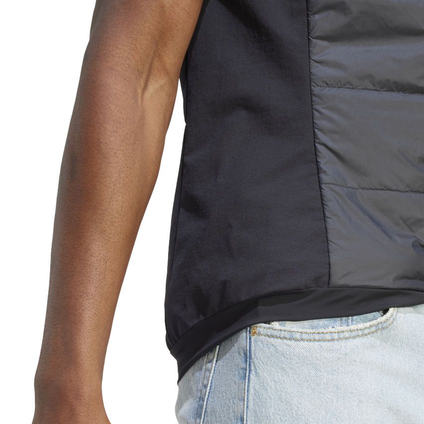 All Blacks Black Sleeveless Rugby Vest - Adidas