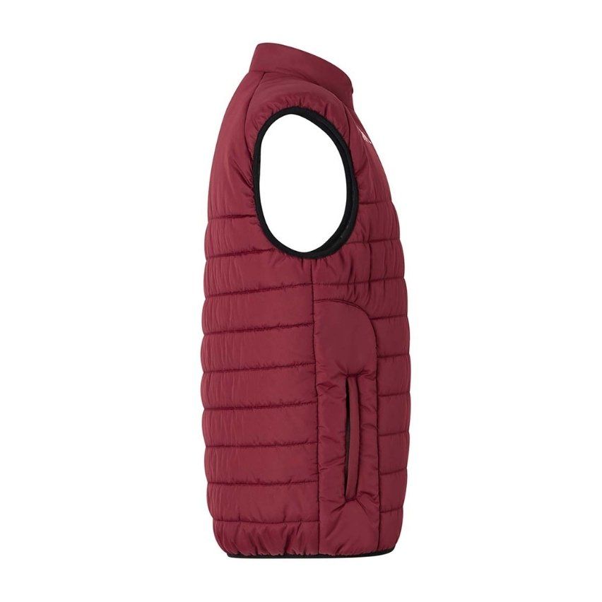 Sleeveless Rugby Down Vest Mikelit Union Bordeaux Bègles Red 2025/2026 - Kappa