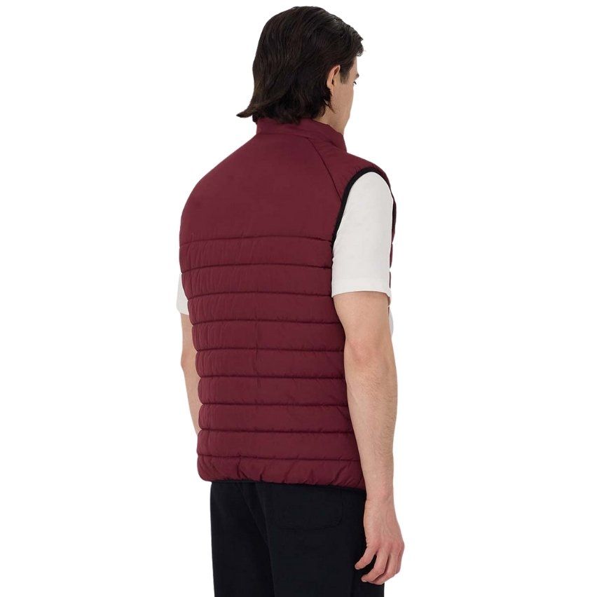 Sleeveless Rugby Down Vest Mikelit Union Bordeaux Bègles Red 2025/2026 - Kappa