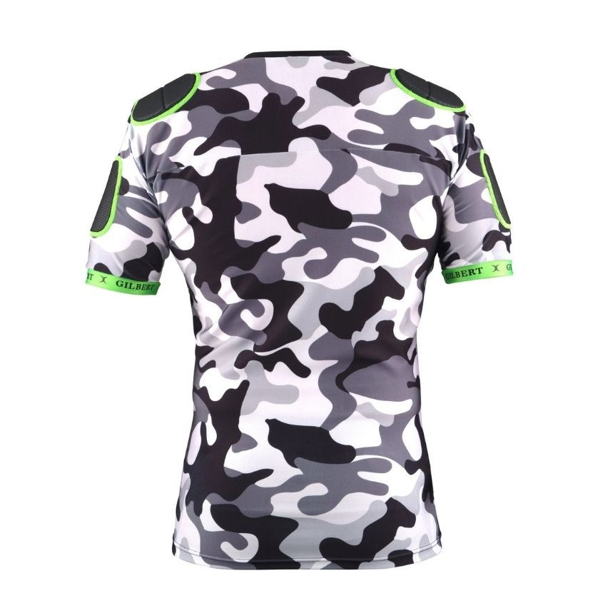 Kids Rugby Shoulder Pads XP100 Camouflage - Gilbert