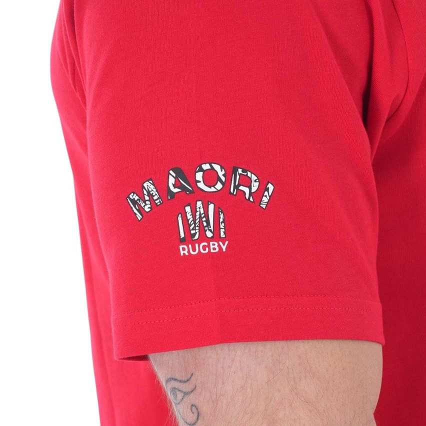 Red Maori Short Sleeve Rugby T-Shirt - Ruckfield