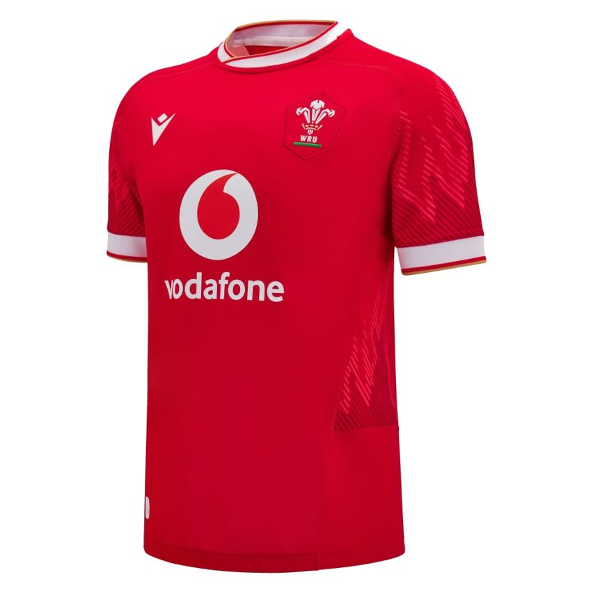 Wales Home Rugby Shirt 2024/25 - MACRON