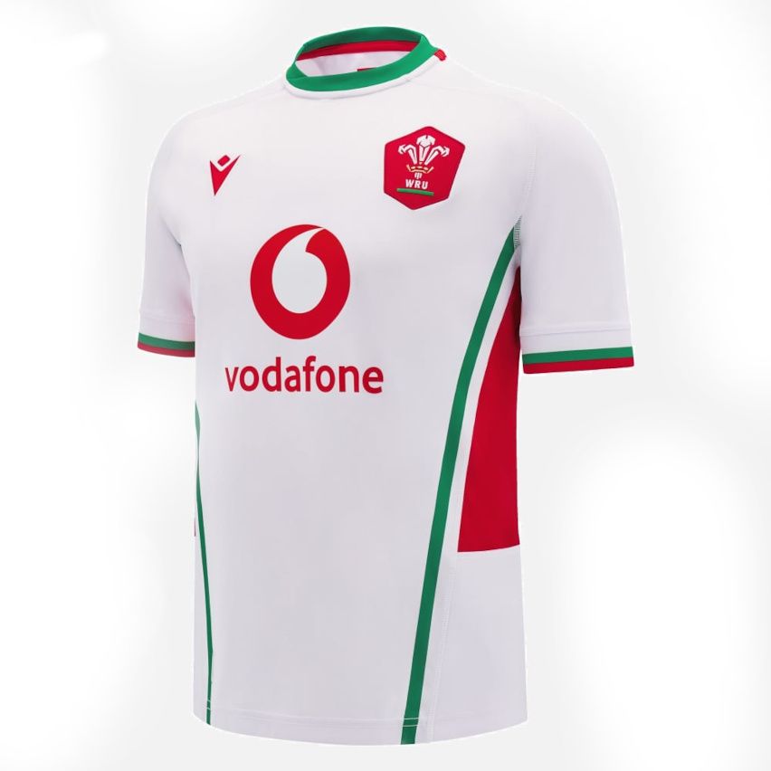 Wales Away Rugby Shirt 2024/25 - MACRON