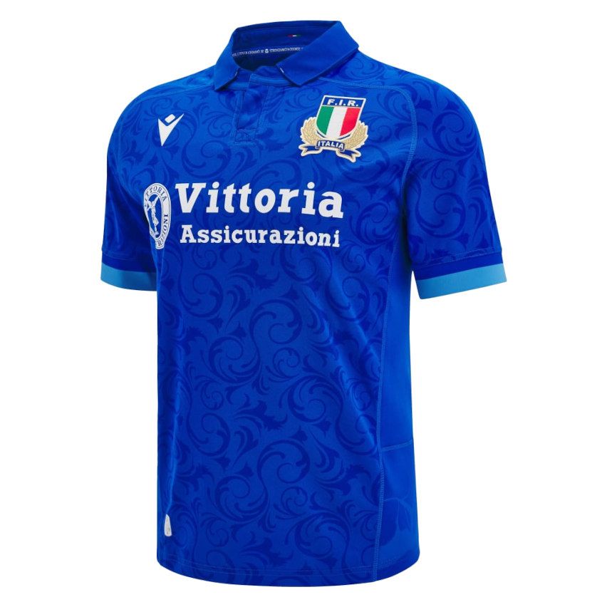 Adult Home Jersey Italian Rugby Federation 2024/25 - MACRON