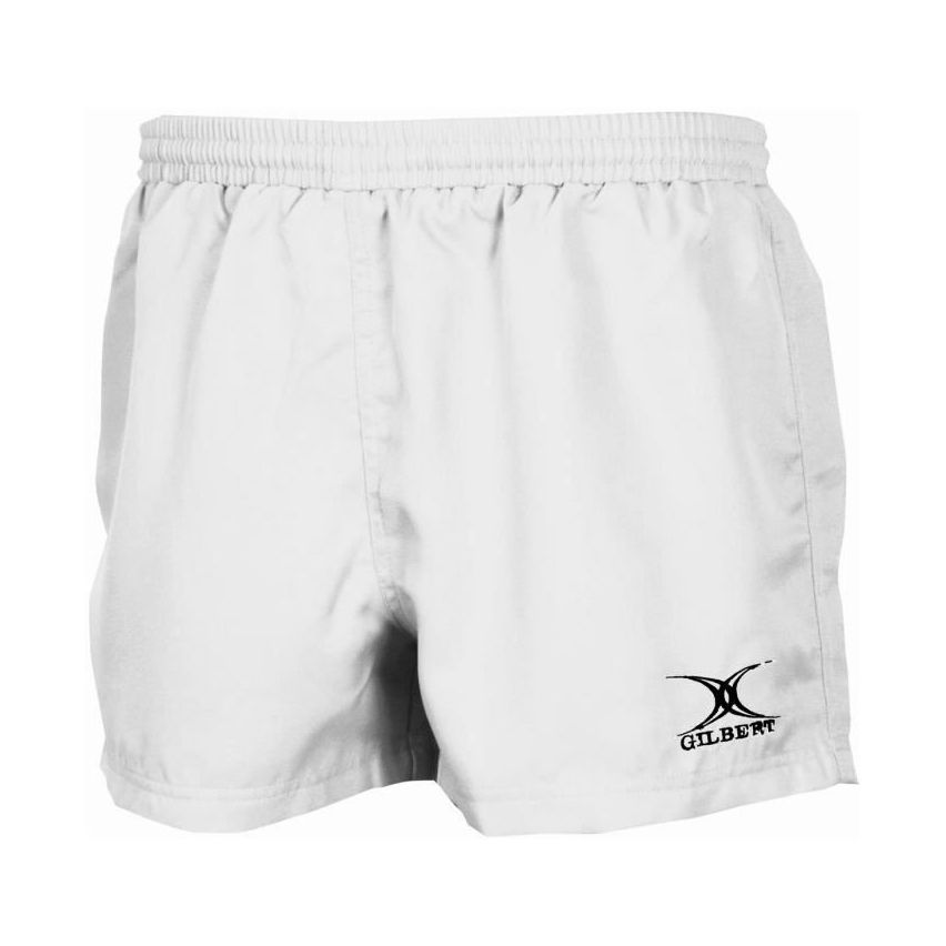 Kids Rugby Shorts Saracens White - Gilbert