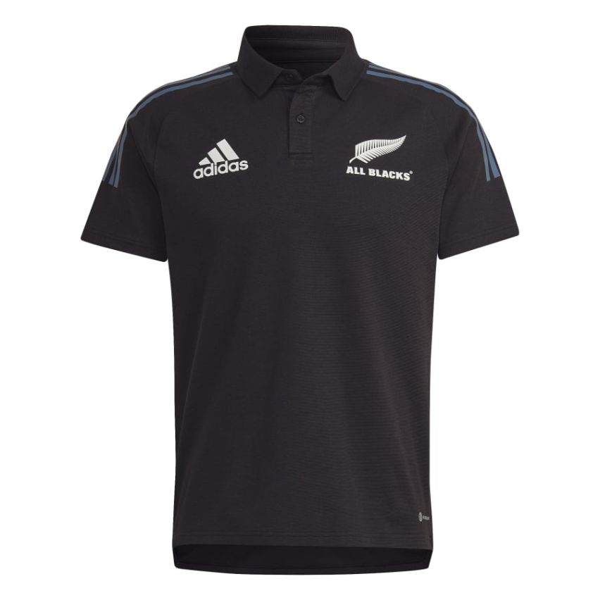 Rugby Polo Shirt All Blacks Black - Adidas