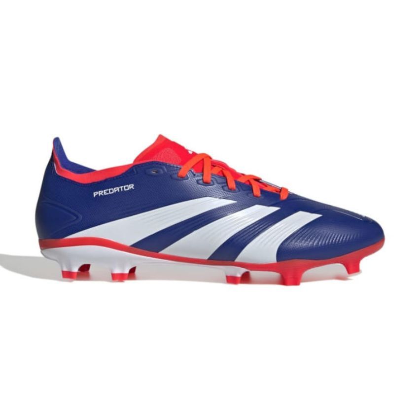 Adidas Predator League FG Rugby Boots with Molded Cleats for Firm Ground – Blue