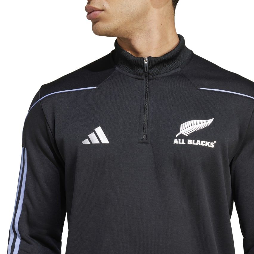 Rugby 1/4 Zip Sweatshirt AEROREADY All Blacks - Adidas