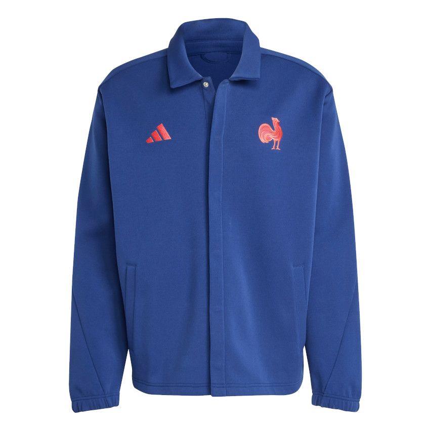 Rugby Jacket France Blue 2024/2025 - Adidas