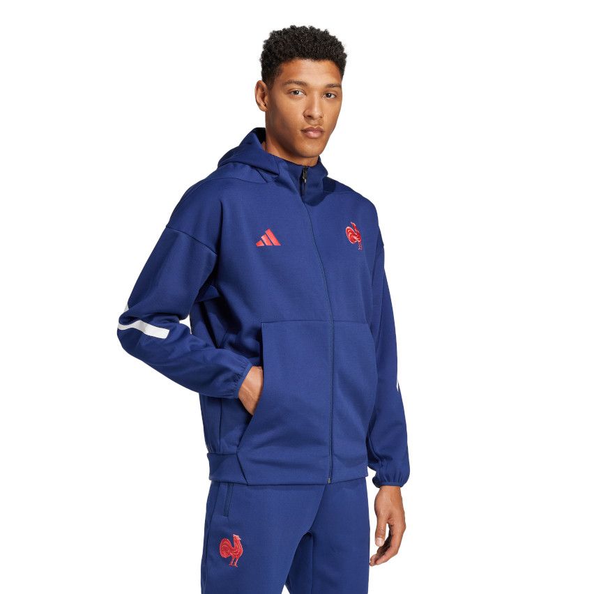 Z.N.E Zip-Up Hoodie Rugby France - Adidas