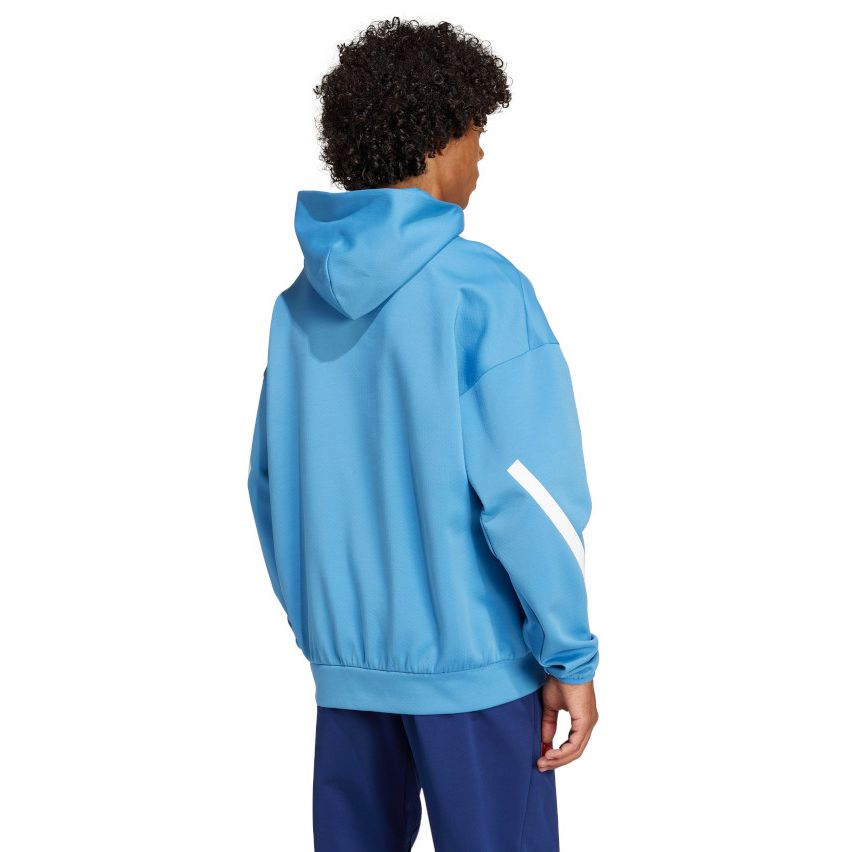 Rugby Hoodie France Sky Blue - Adidas