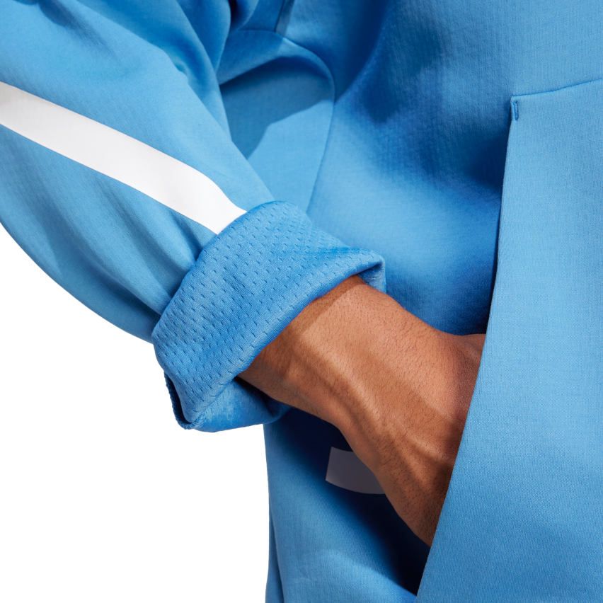 Rugby Hoodie France Sky Blue - Adidas