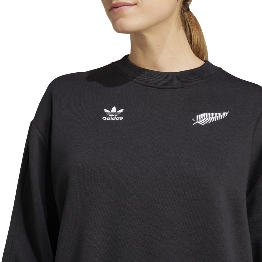 Black Rugby Sweatshirt All Blacks Original - Adidas