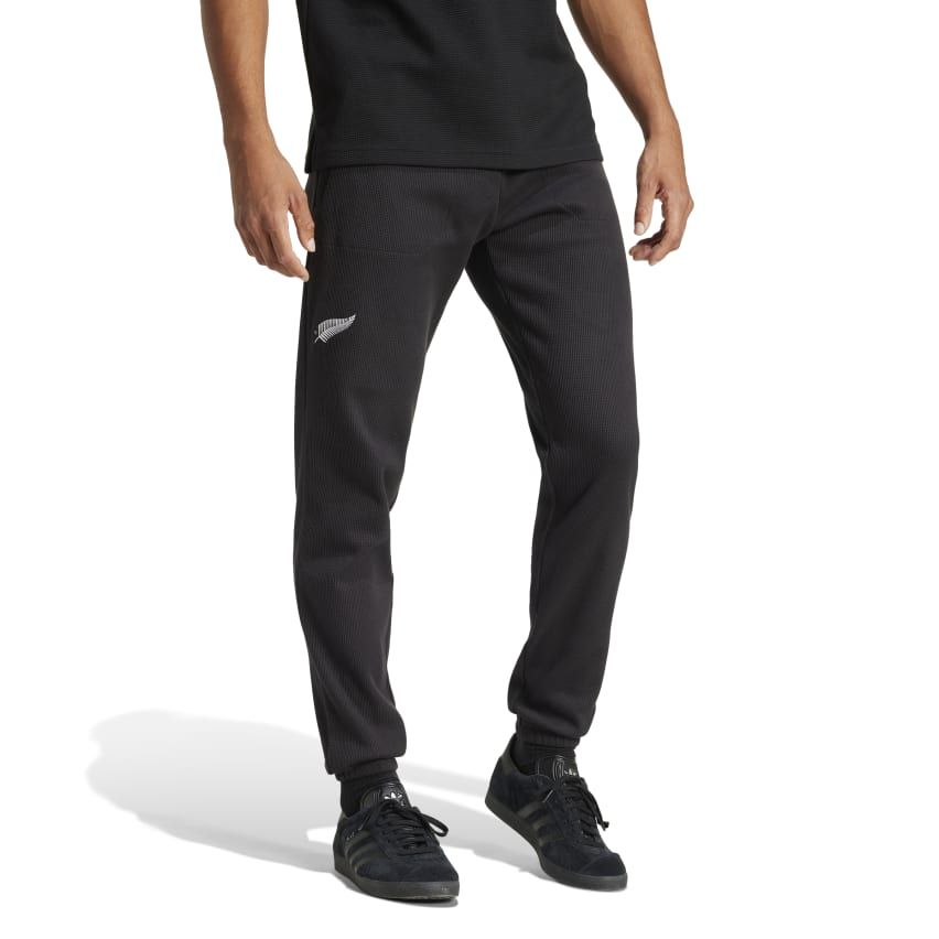 All Blacks Black Rugby Pants - Adidas