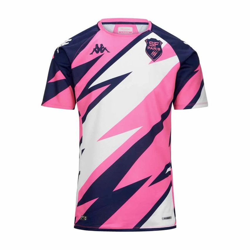 Rugby maillot rose sale