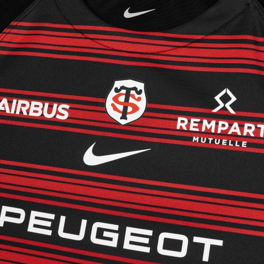 Stade Toulousain Kids' Home Rugby Kit 2025/2026 - Nike