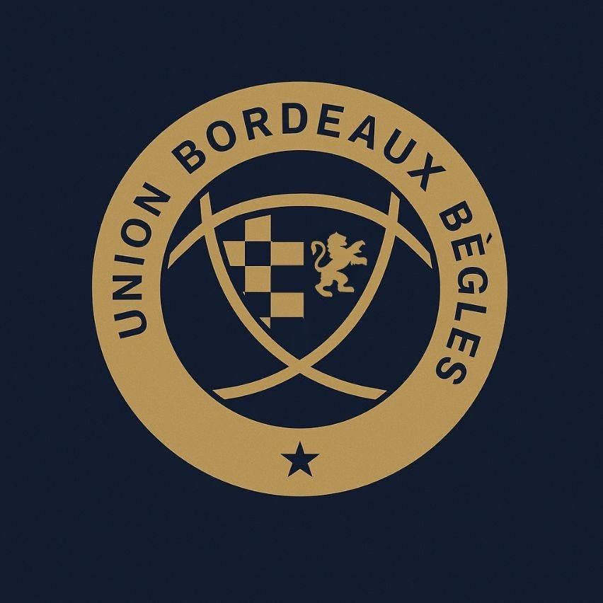 Official Kids' Hoodie Union Bordeaux Bègles European Champion 2025 - Kappa