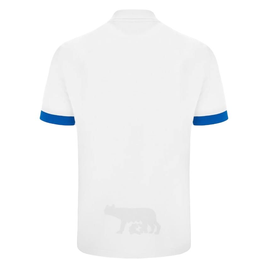Maillot Rugby Extérieur Replica Italie Coton Blanc - Macron