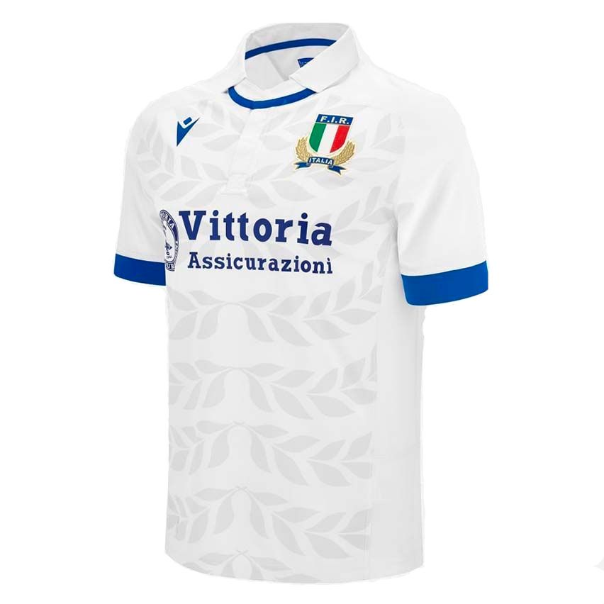 Italy Rugby Away Jersey 2023/24 White - Macron