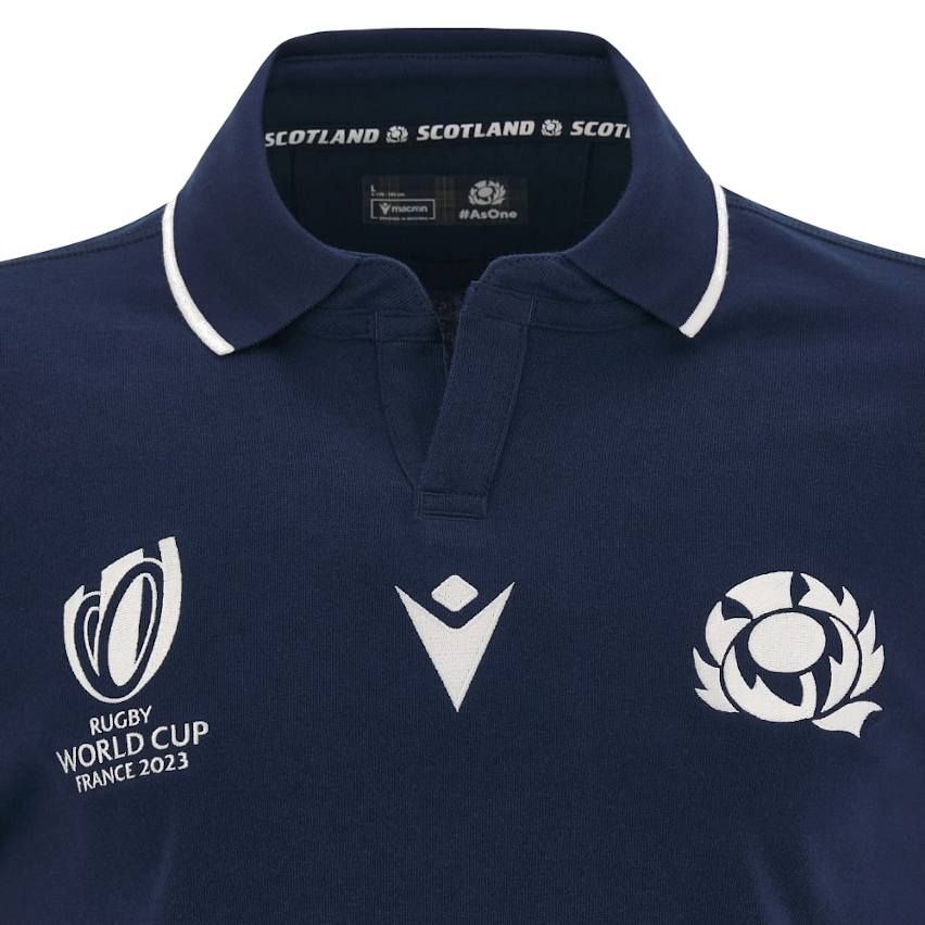 Scotland Rugby Jersey 2023 World Cup - Macron