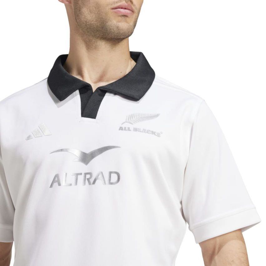 Rugby Jersey 2024/2025 All Blacks White - Adidas