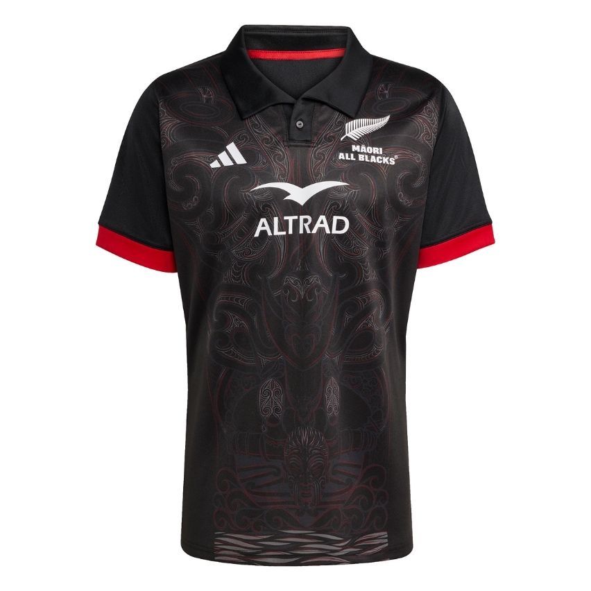 Māori All Blacks Replica Rugby Jersey - Adidas