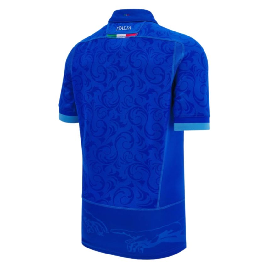 Authentic Home Rugby Shirt Italy 2024/2025 - Macron