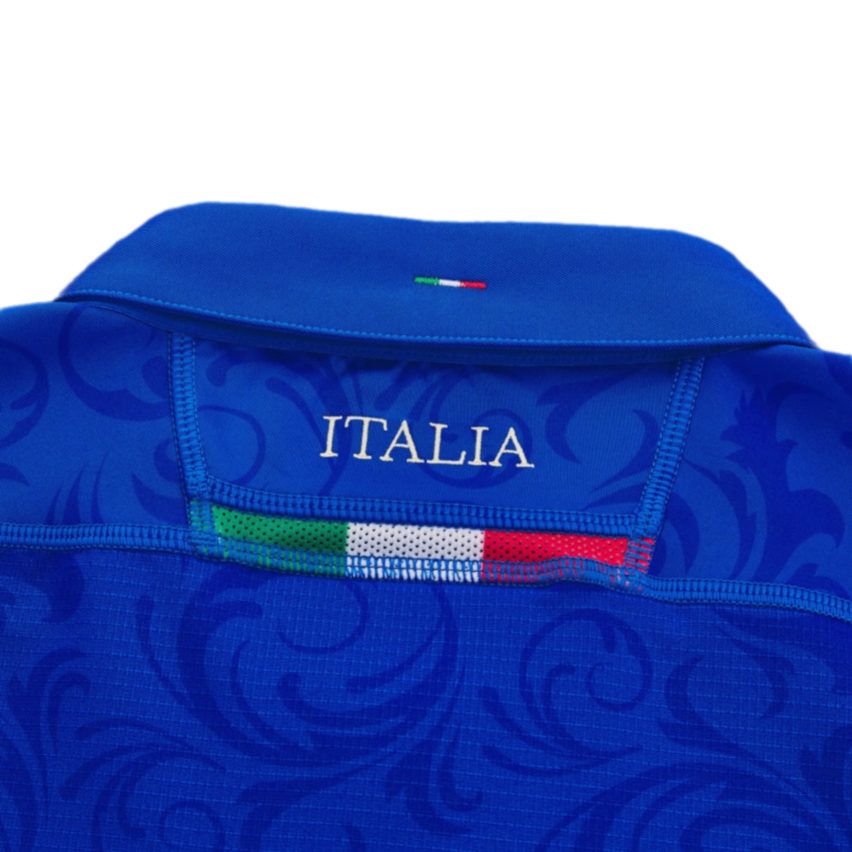 Authentic Home Rugby Shirt Italy 2024/2025 - Macron